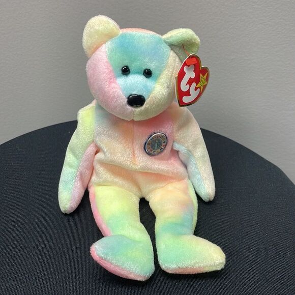 TY Beanie Baby - BB BIRTHDAY Bear (8.5 inch)